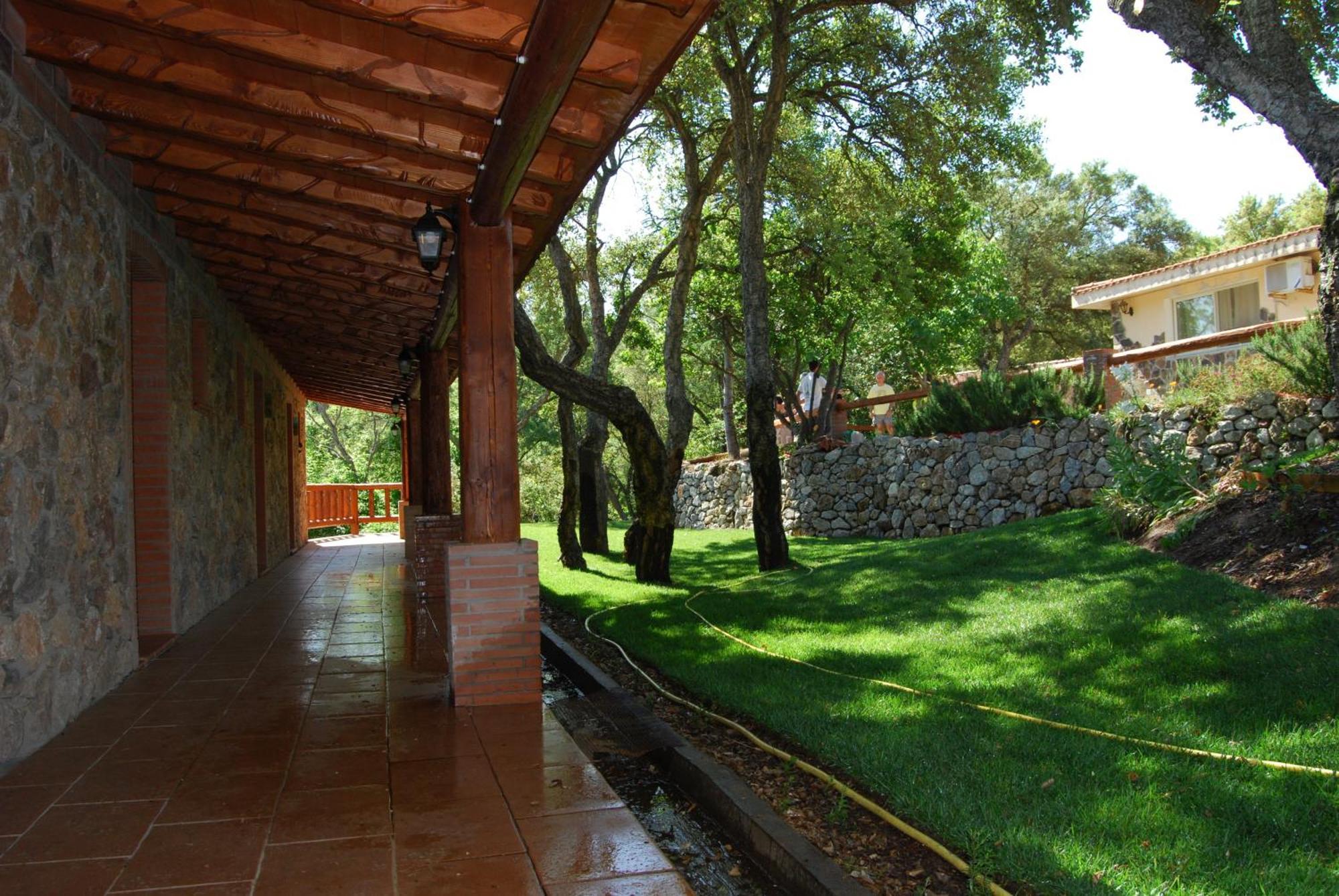 Hostal La Quercia Arbus Exterior foto
